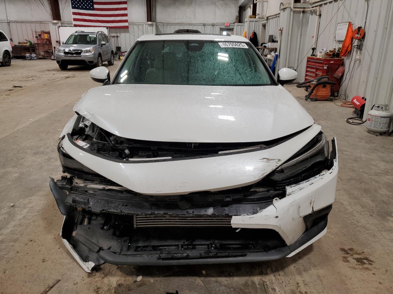 2022 Honda Civic VIN 19XFL1H75NE016301 Copart auction photo, front end damage thumbnail 5