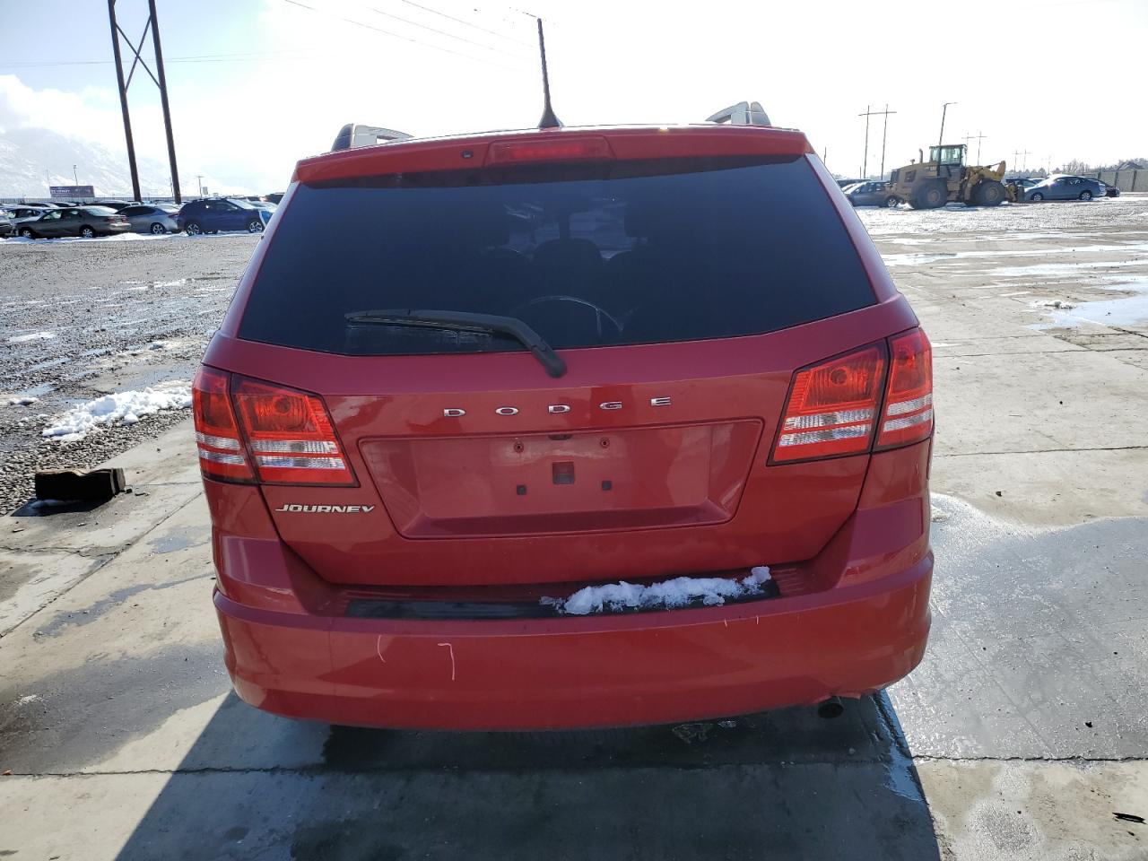 2018 Dodge Journey VIN 3C4PDCAB9JT498417 Copart auction photo, front end / side damage thumbnail 6