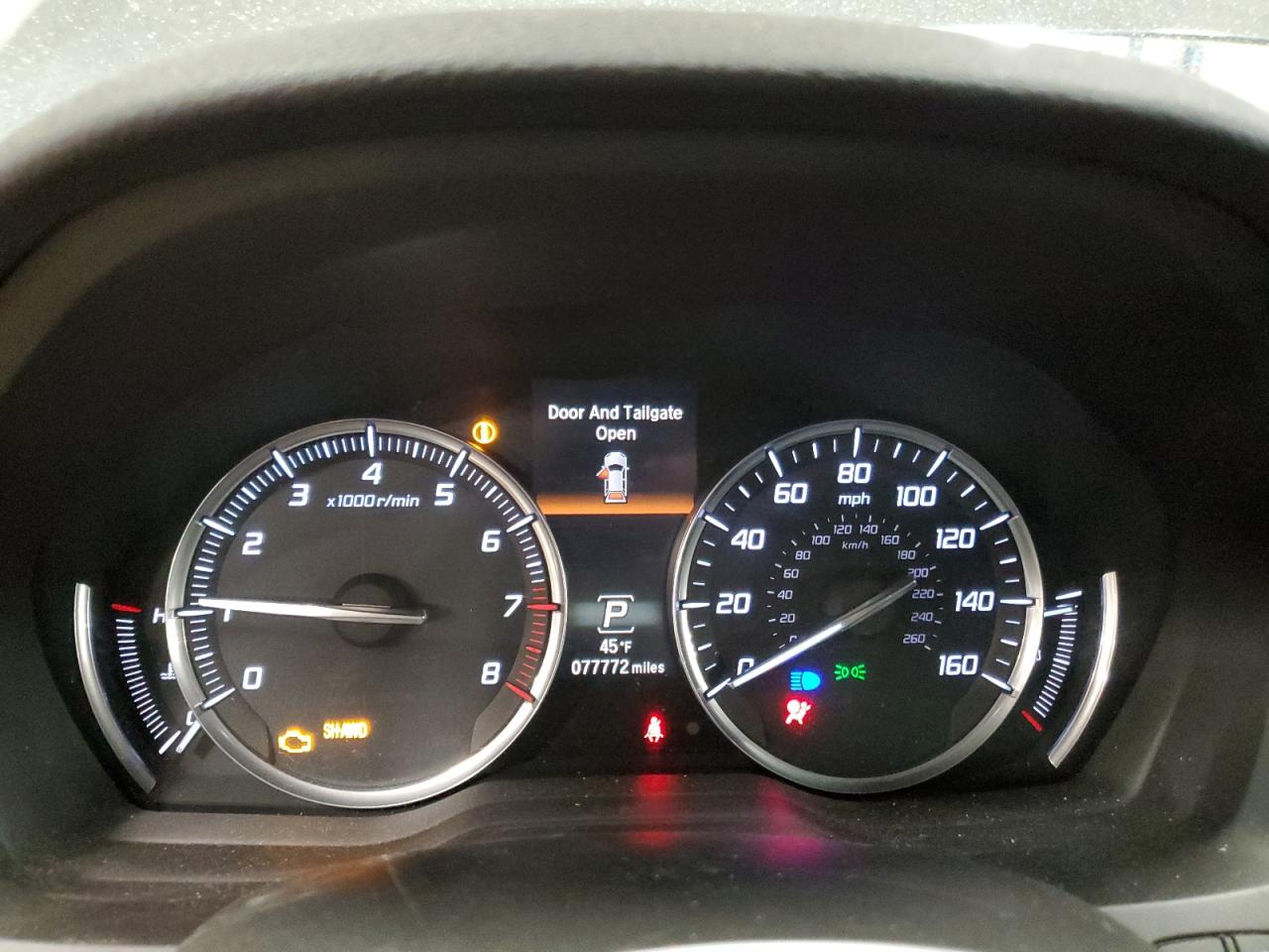 2016 Acura MDX VIN 5FRYD4H28GB001623 Copart auction photo, front end damage thumbnail 9