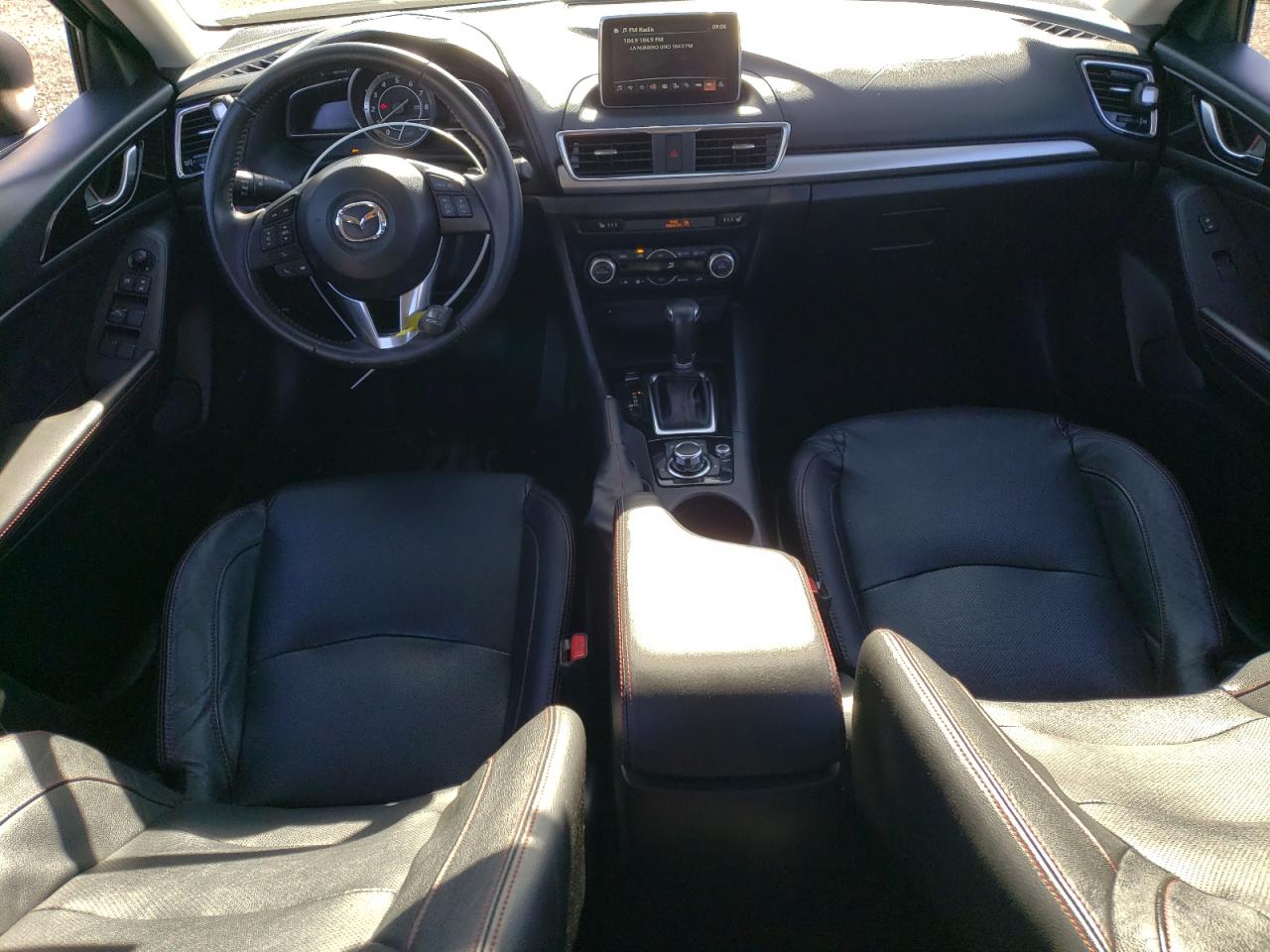2014 Mazda 3 VIN JM1BM1W38E1141100 Copart auction photo, rear end damage thumbnail 8