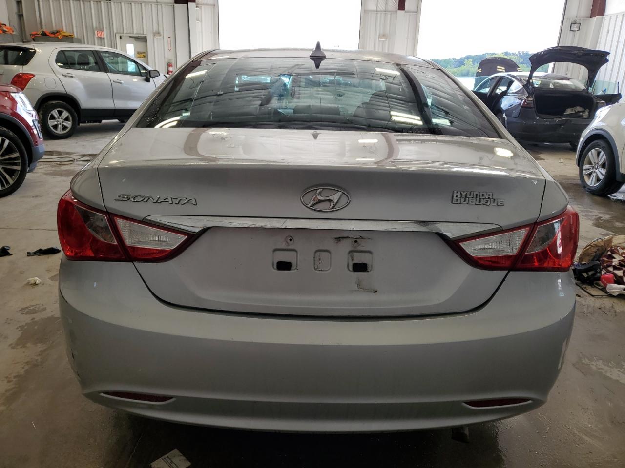 2011 Hyundai Sonata VIN 5NPEB4AC9BH029244 Copart auction photo, vandalism damage thumbnail 6