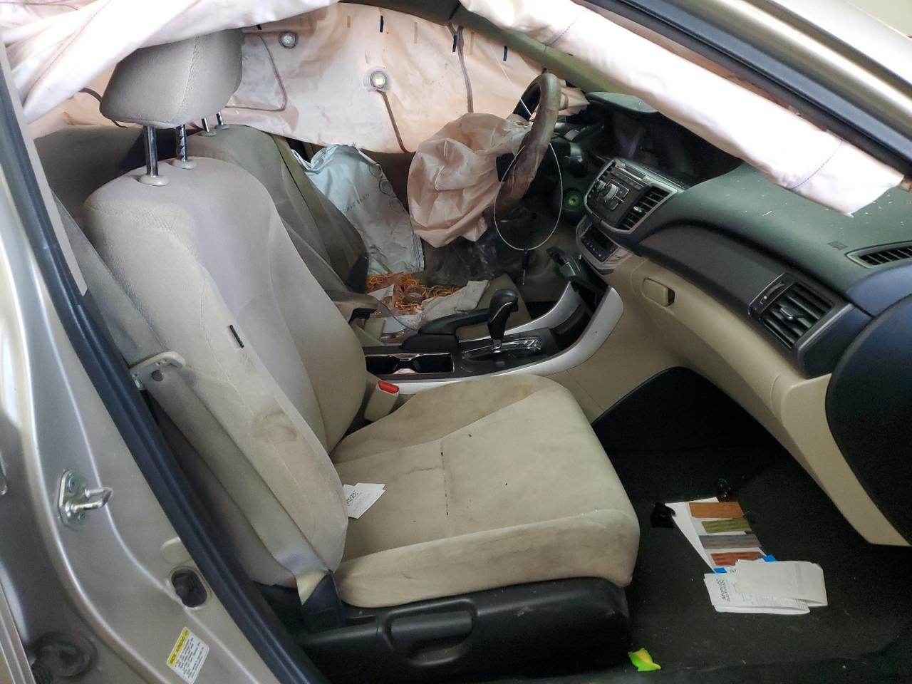 2013 Honda Accord VIN 1HGCR2F31DA261364 Copart auction photo, rollover damage thumbnail 7