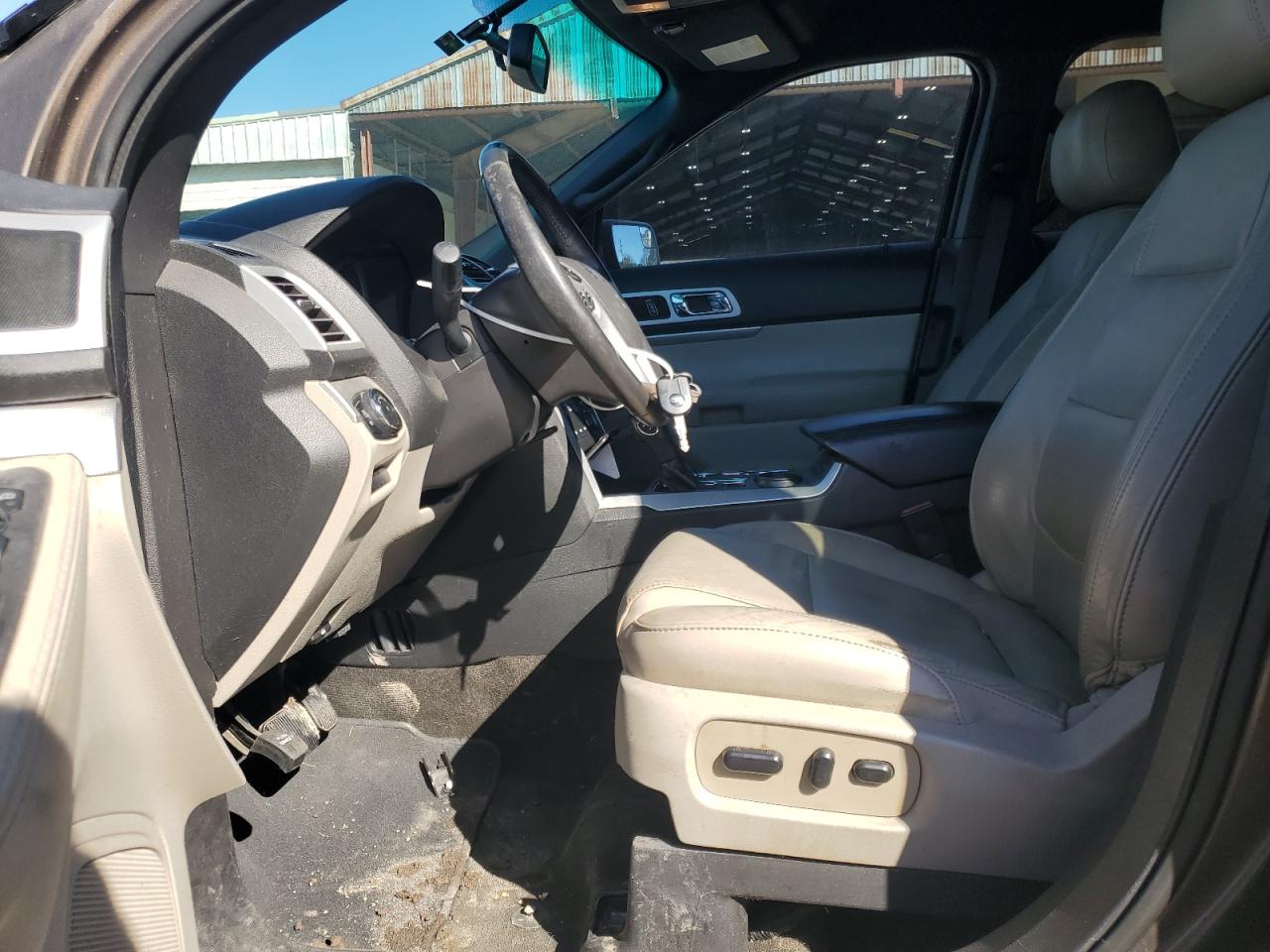 2015 Ford Explorer VIN 1FM5K7D82FGA51441 Copart auction photo, side / front end damage thumbnail 7