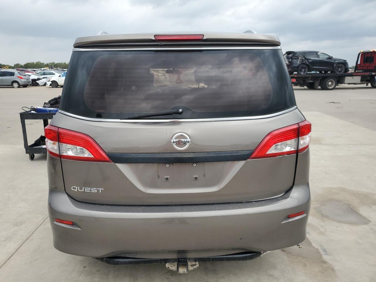 2014 Nissan Quest VIN JN8AE2KP2E9106209 Copart auction photo, front end damage thumbnail 6