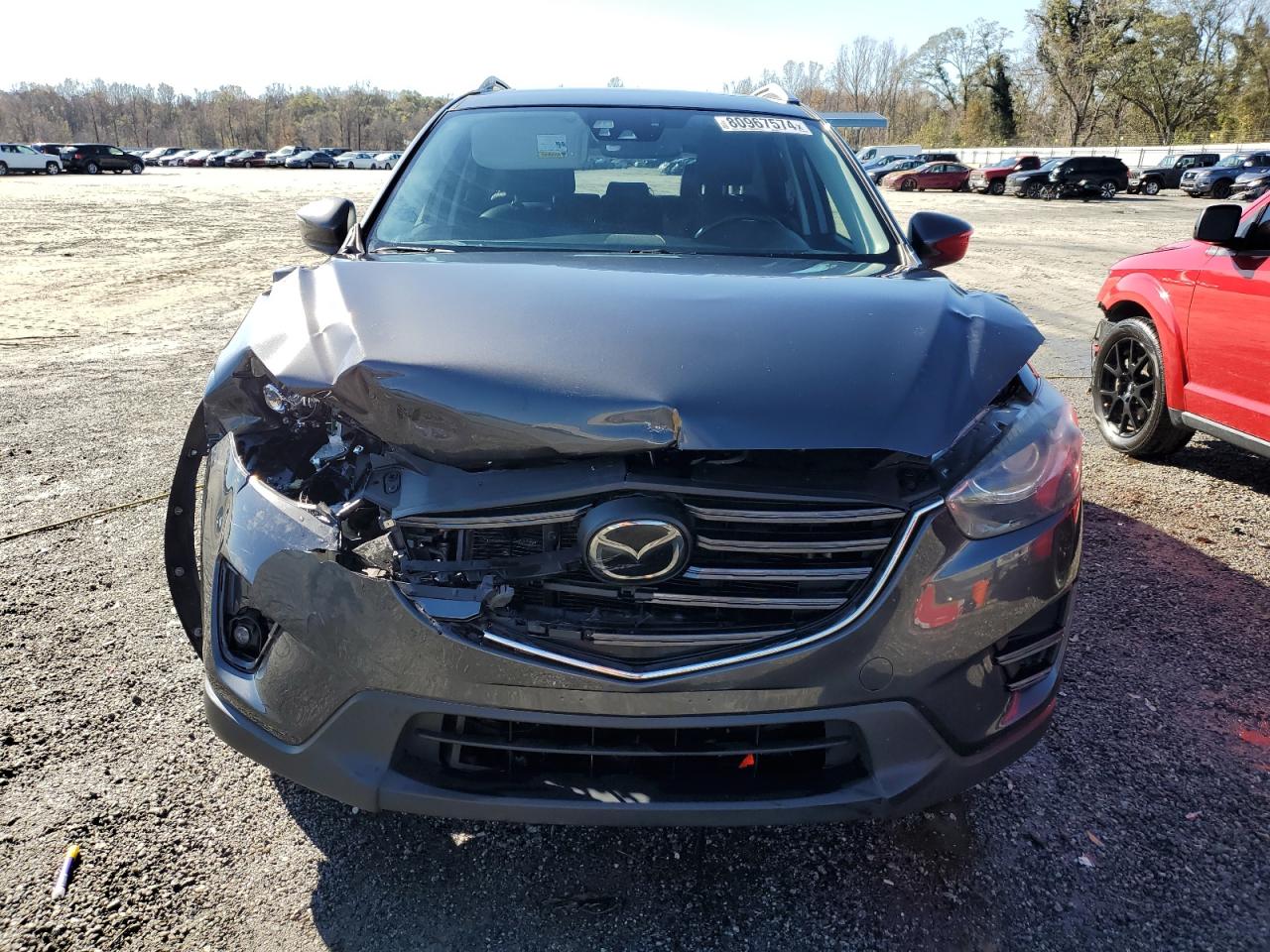 2016 Mazda CX-5 VIN JM3KE4DY6G0789077 Copart auction photo, front end damage thumbnail 5