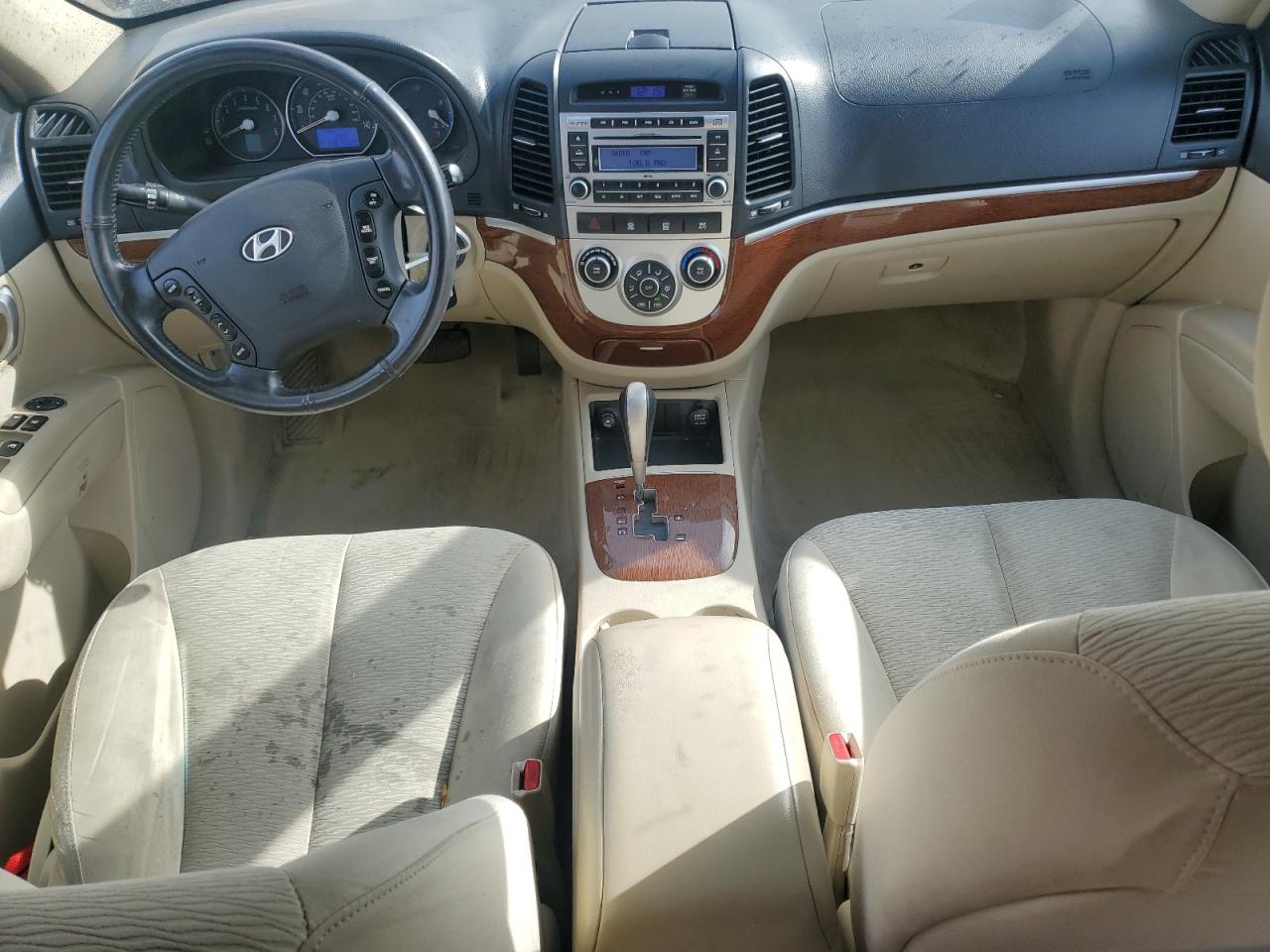 2007 Hyundai Santa Fe VIN 5NMSH13E67H018074 Copart auction photo, front end / side damage thumbnail 8