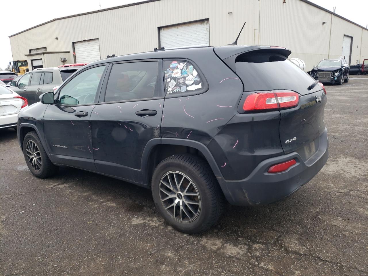 2014 Jeep Grand Cherokee VIN 1C4PJMAB4EW272977 Copart auction photo, front end damage thumbnail 2