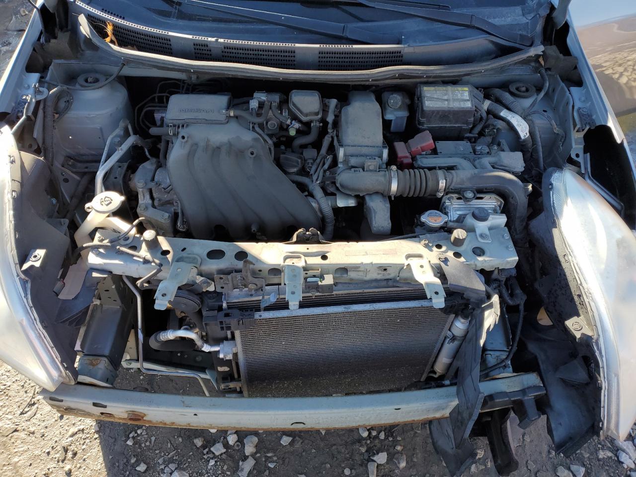 2014 Nissan Versa VIN 3N1CN7AP8EL806054 Copart auction photo, all over / mechanical damage thumbnail 11