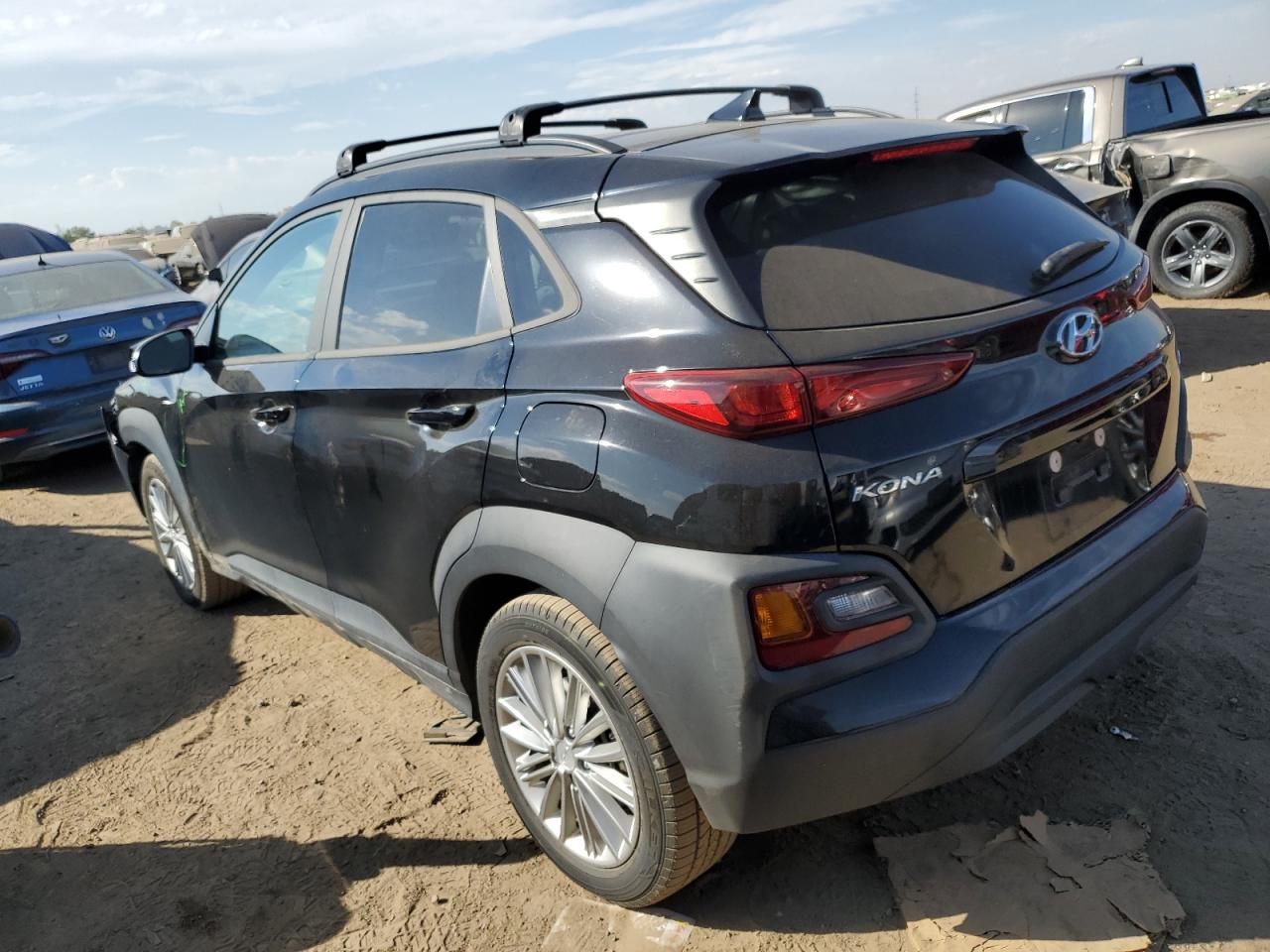 2020 Hyundai Kona VIN KM8K6CAA5LU480688 Copart auction photo, front end damage thumbnail 2