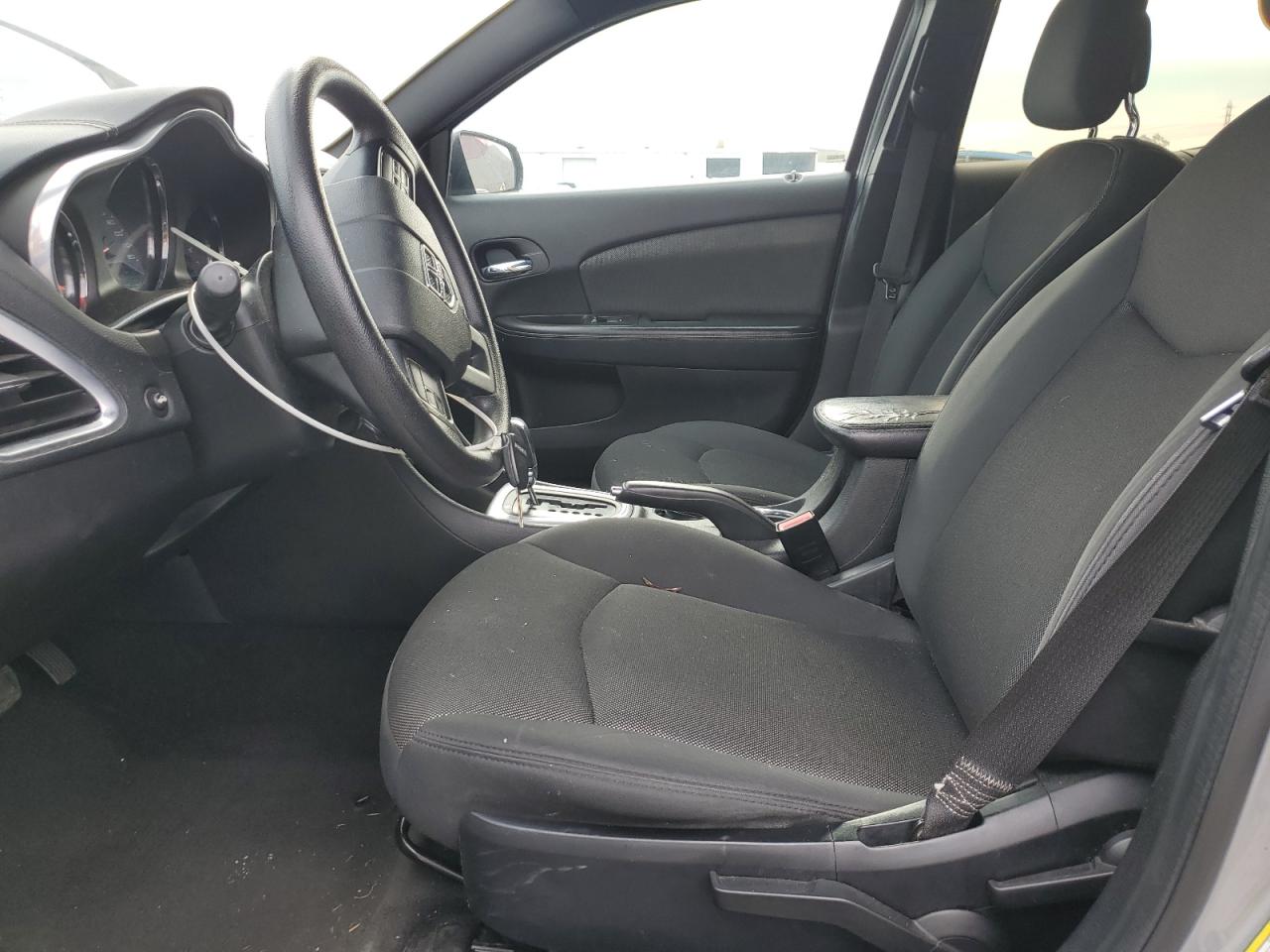 2013 Dodge Avenger VIN 1C3CDZAB7DN649216 Copart auction photo, front end damage thumbnail 7