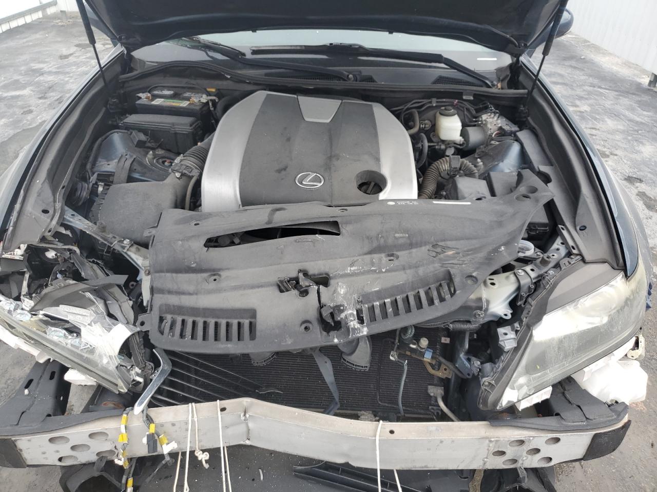 2015 Lexus GS VIN JTHBE1BL0FA012125 Copart auction photo, front end damage thumbnail 11