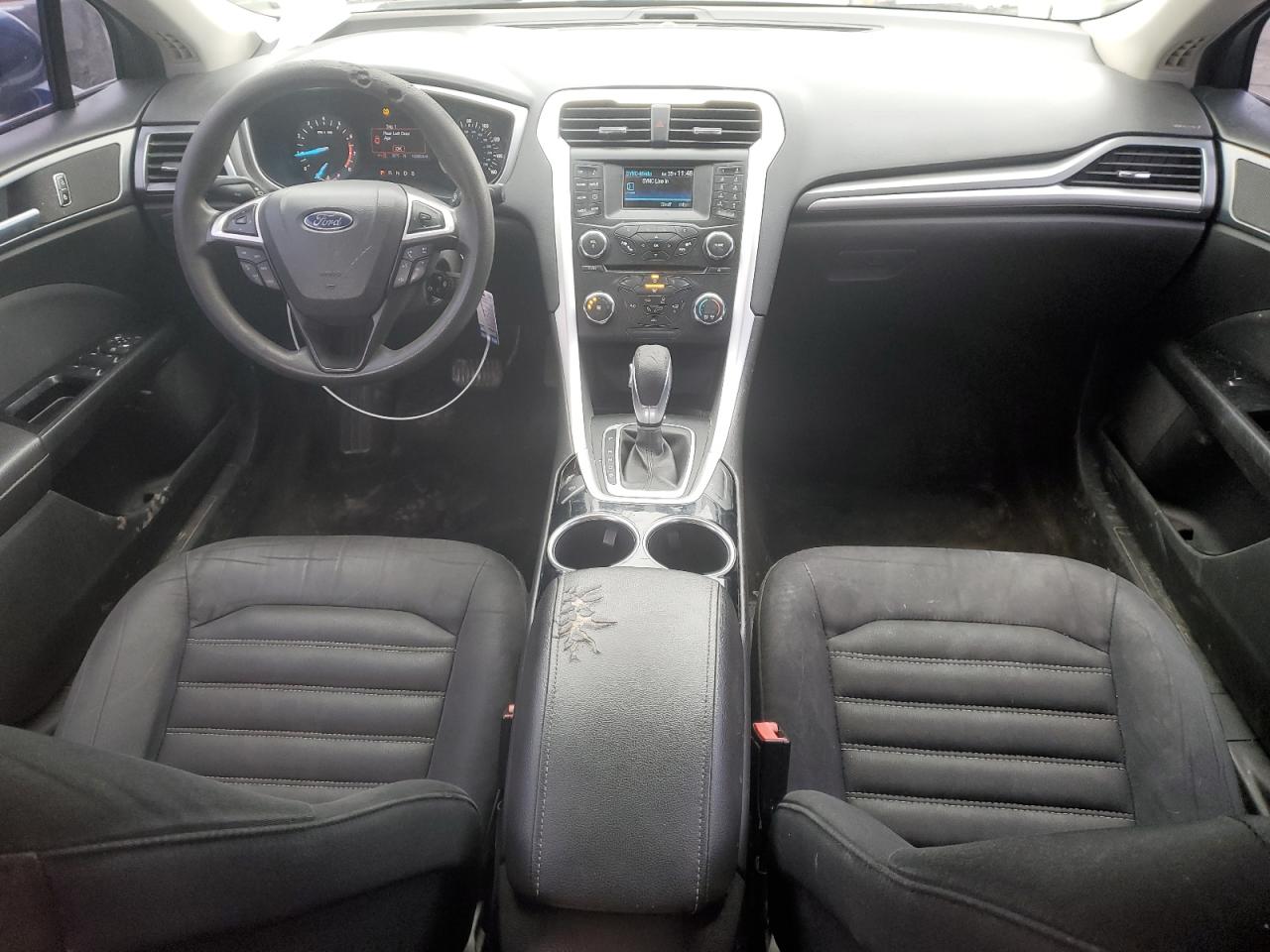 2014 Ford Fusion VIN 1FA6P0H74E5352800 Copart auction photo, rear end / side damage thumbnail 8