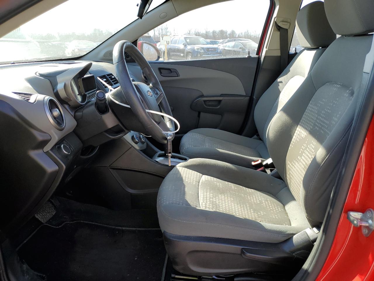 2015 Chevrolet Sonic VIN 1G1JA5SH5F4102938 Copart auction photo, front end damage thumbnail 7
