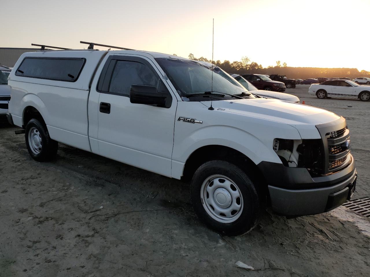 2013 Ford F-150 VIN 1FTMF1CM0DKE29377 Copart auction photo, water/flood / top/roof damage thumbnail 4