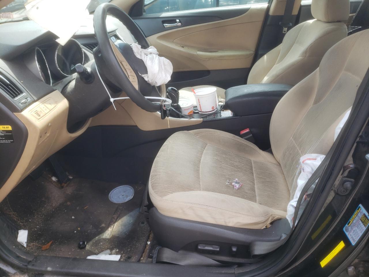 2013 Hyundai Sonata VIN 5NPEB4AC4DH782702 Copart auction photo, front end / side damage thumbnail 7