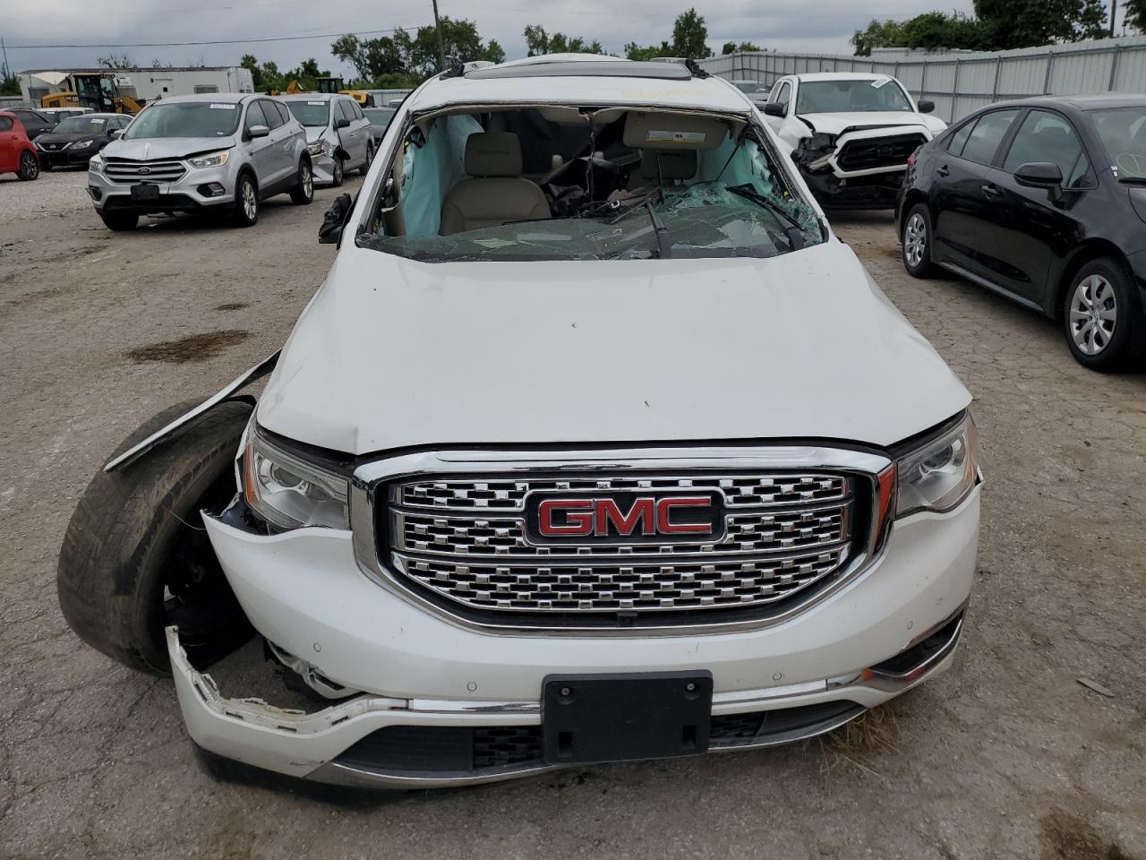 2018 GMC Acadia VIN 1GKKNXLS8JZ120033 Copart auction photo, all over / undercarriage damage thumbnail 5