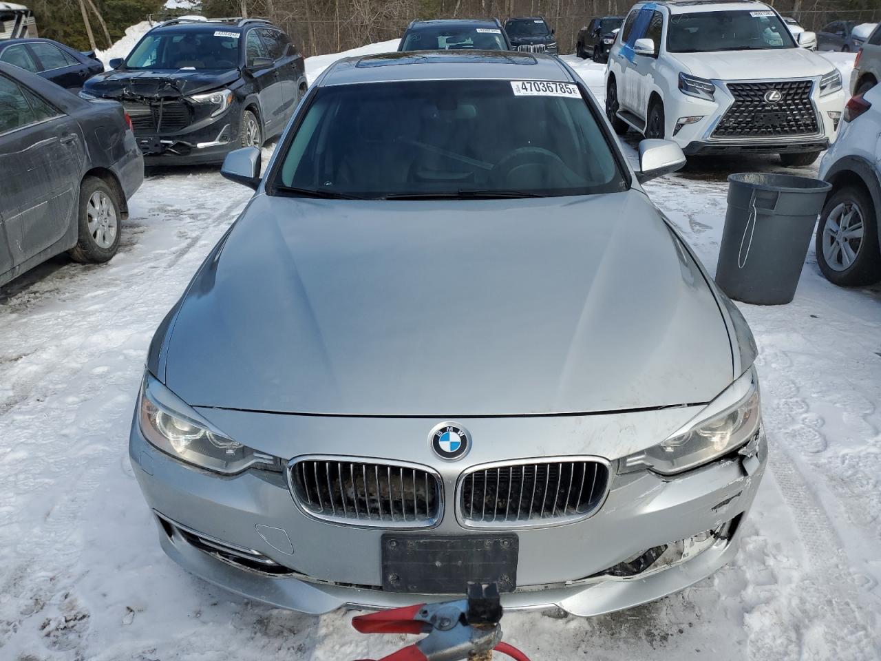 2013 BMW 3er VIN WBA3B3C5XDJ977160 Copart auction photo, rear end damage thumbnail 5