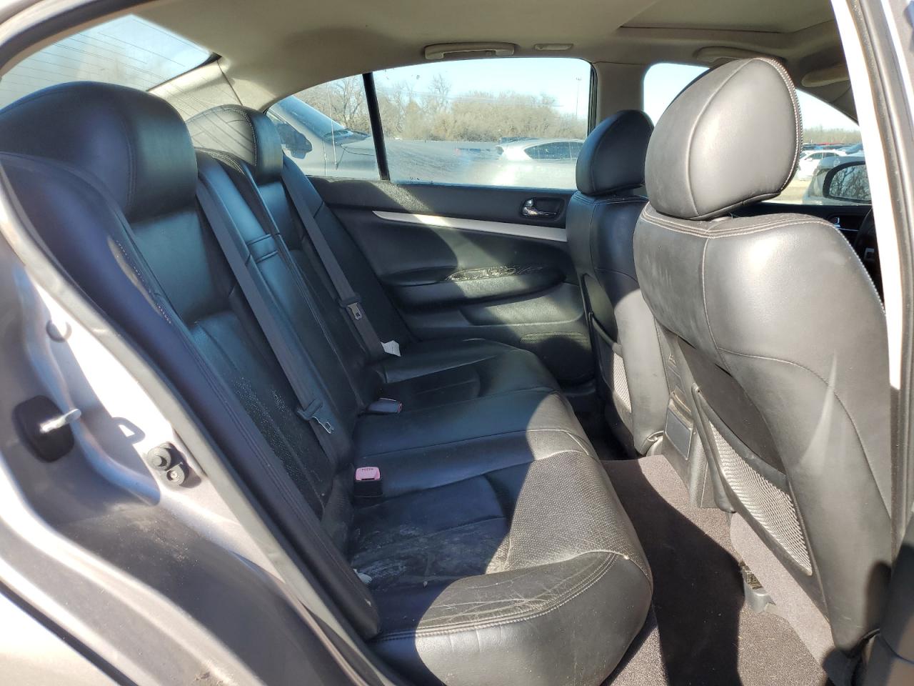 2007 Infiniti G VIN JNKBV61E17M713000 Copart auction photo, front end / rear end damage thumbnail 10