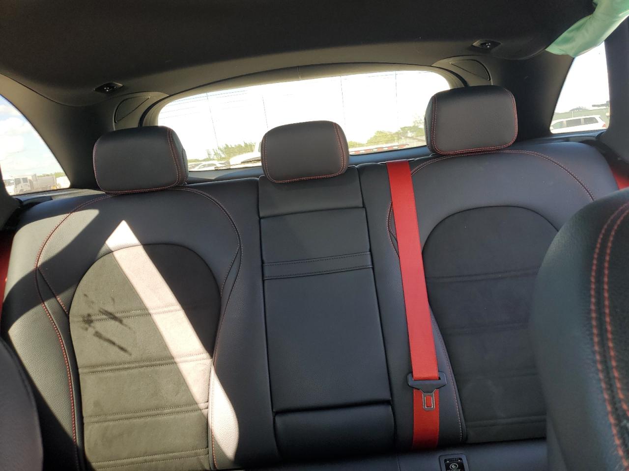 2021 Mercedes-Benz GLC VIN W1N0G6EB2MF948792 Copart auction photo, front end / side damage thumbnail 10