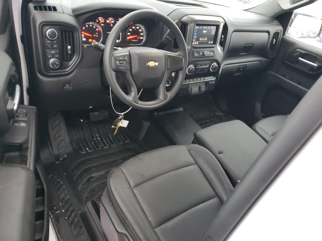 2022 Chevrolet Silverado VIN 3GCNDAED4NG513069 Copart auction photo, front end / side damage thumbnail 8