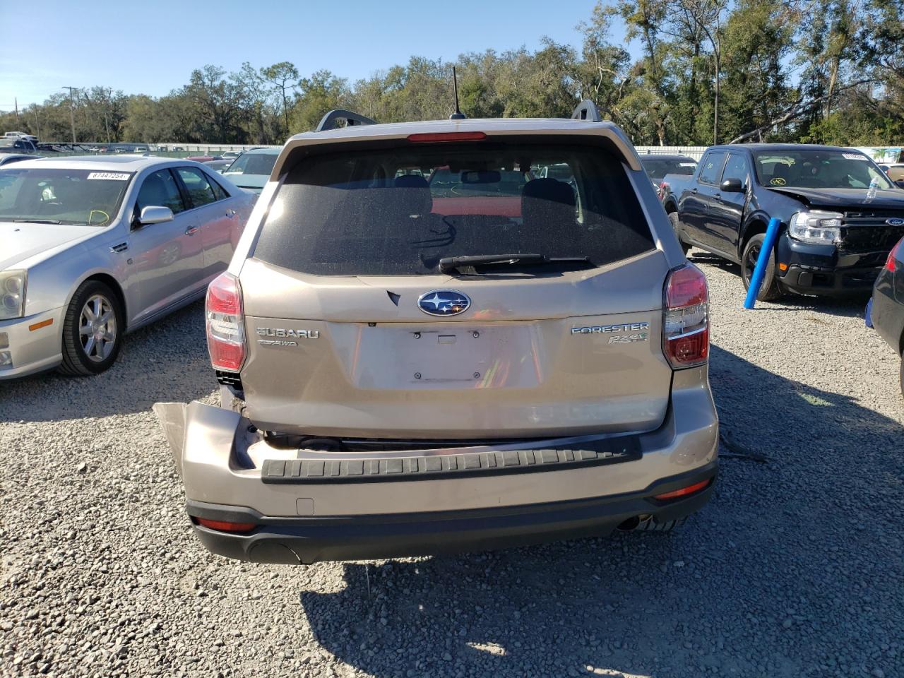 2015 Subaru Forester VIN JF2SJAWC0FH445878 Copart auction photo, all over damage thumbnail 6