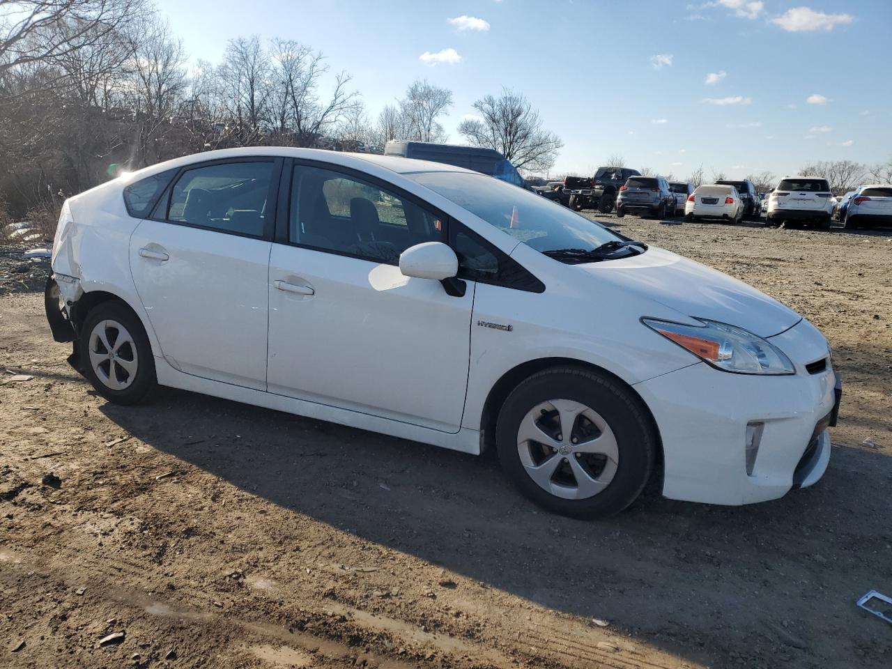 2015 Toyota Prius VIN JTDKN3DUXF1921122 Copart auction photo, rear end damage thumbnail 4