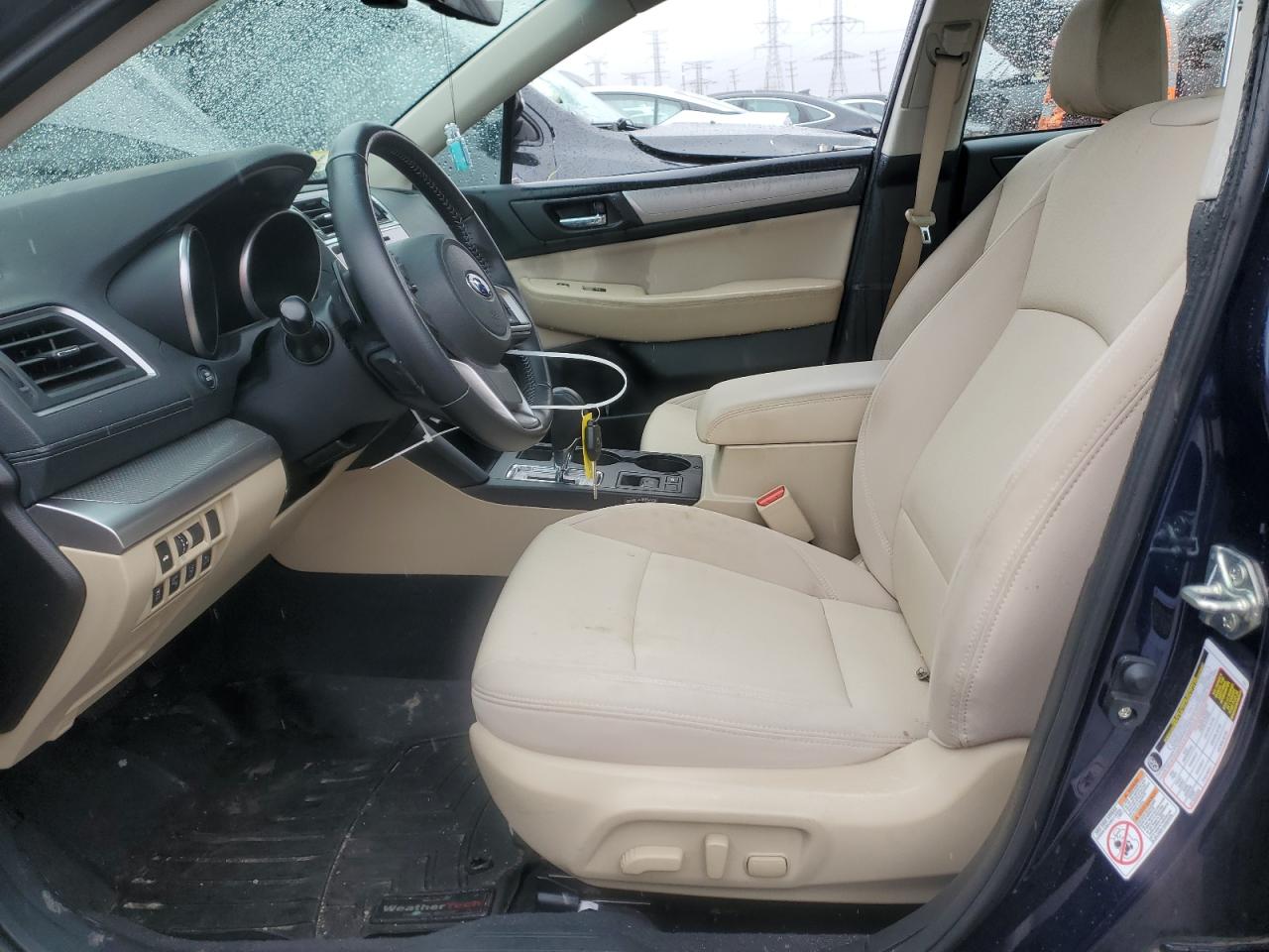2018 Subaru Legacy VIN 4S3BNAF69J3003216 Copart auction photo, side / front end damage thumbnail 7