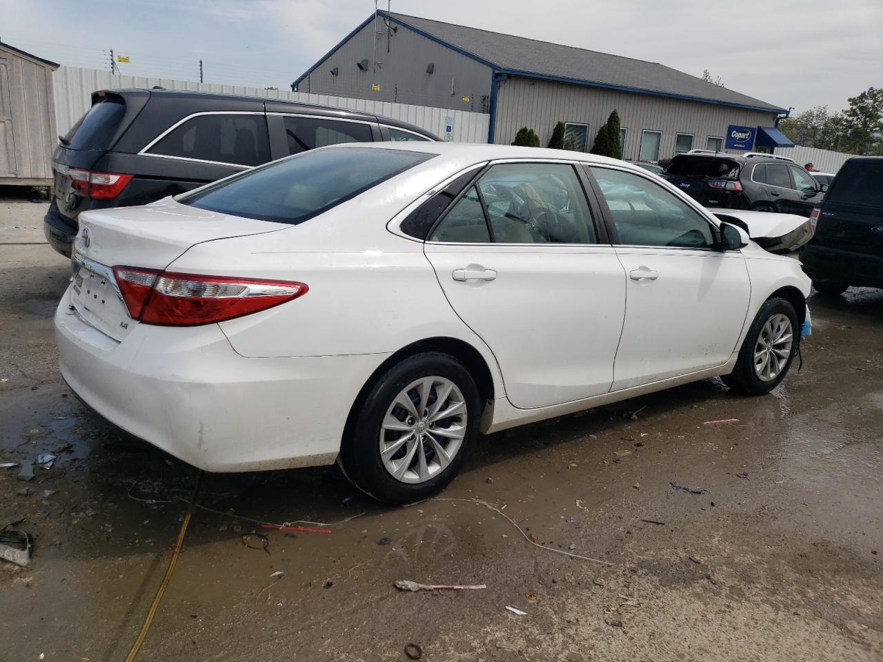 2017 Toyota Camry VIN 4T1BF1FK6HU296986 Copart auction photo, front end damage thumbnail 3
