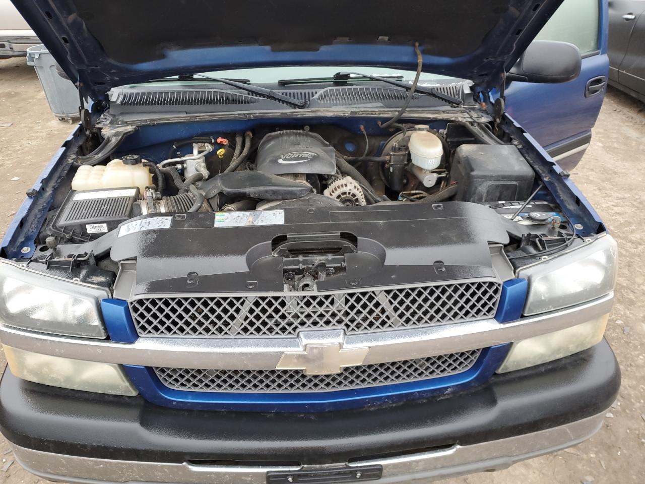 2004 Chevrolet Silverado VIN 1GCEK19TX4E196850 Copart auction photo, rear end / undercarriage damage thumbnail 11