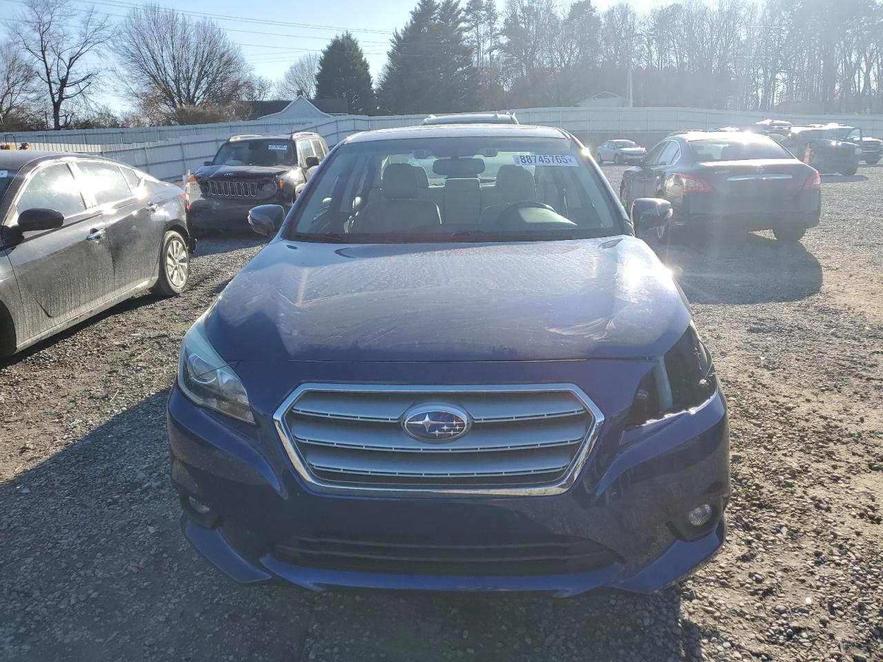 2015 Subaru Legacy VIN 4S3BNBN67F3065261 Copart auction photo, side / front end damage thumbnail 5