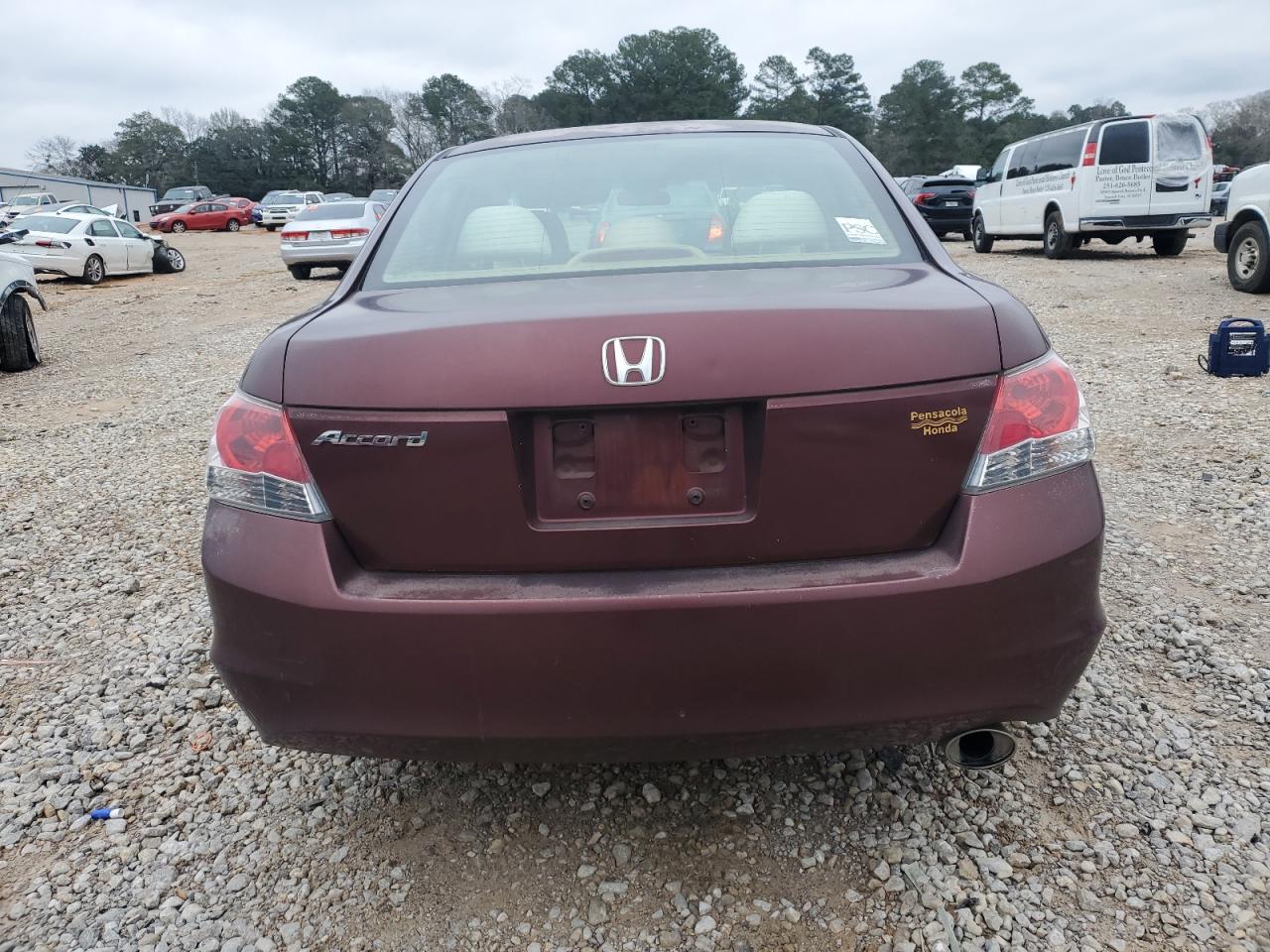 2008 Honda Accord VIN JHMCP26438C059132 Copart auction photo, side damage thumbnail 6