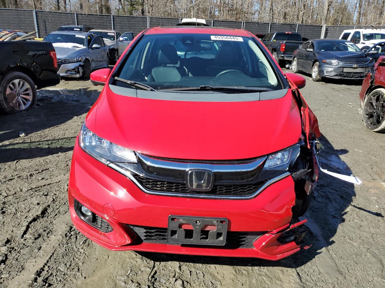 2018 Honda Fit VIN 3HGGK5H90JM711318 Copart auction photo, front end / rear end damage thumbnail 5