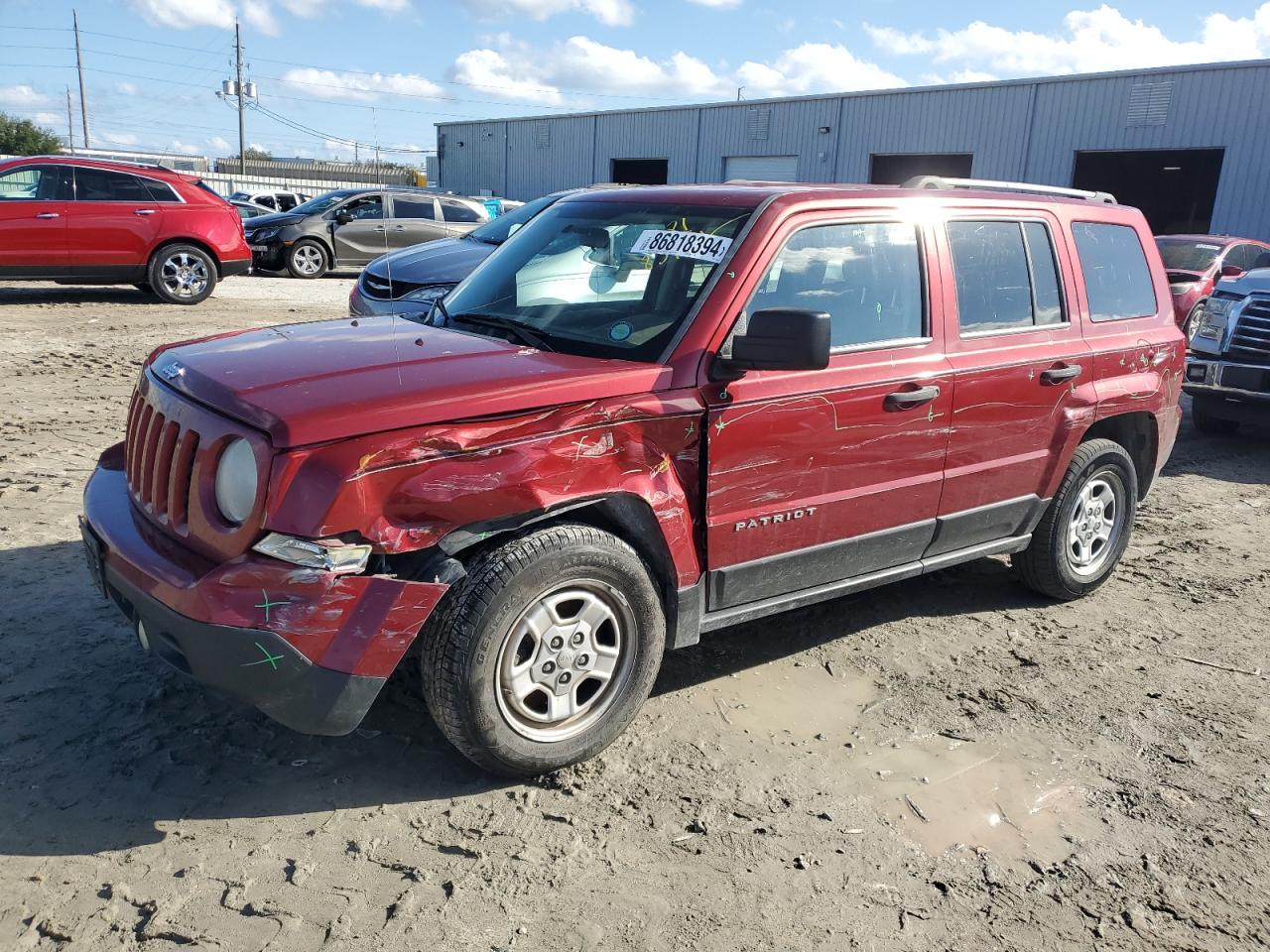2014 Jeep Liberty (Patriot) VIN 1C4NJPBA4ED812841