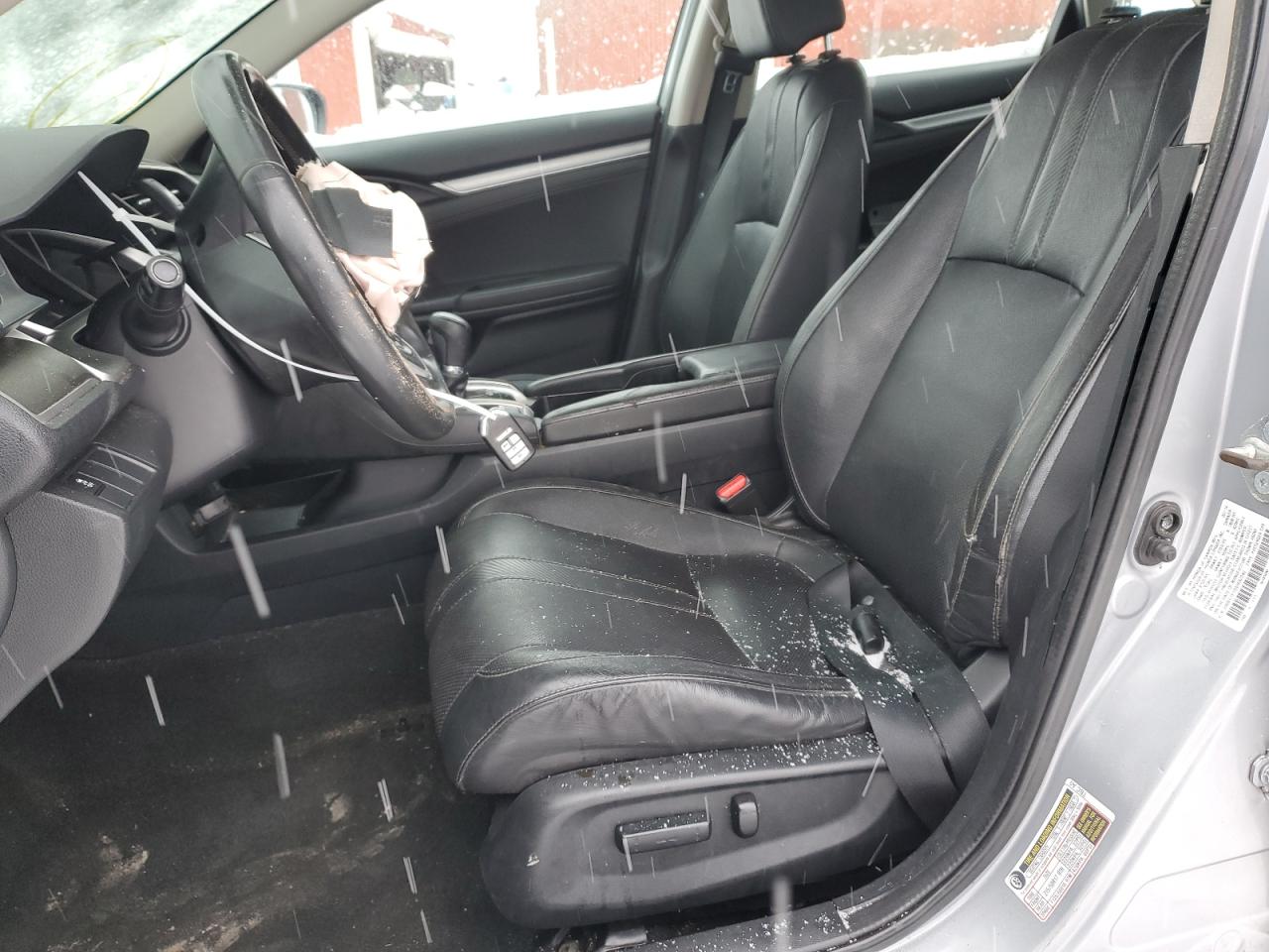 2016 Honda Civic VIN 2HGFC1F72GH642240 Copart auction photo, front end / side damage thumbnail 7