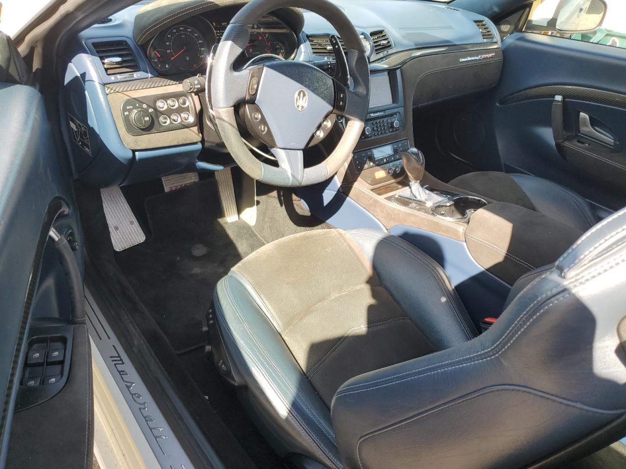 2015 Maserati GranTurismo VIN ZAM45VMA1F0140484 Copart auction photo, undercarriage / front end damage thumbnail 8