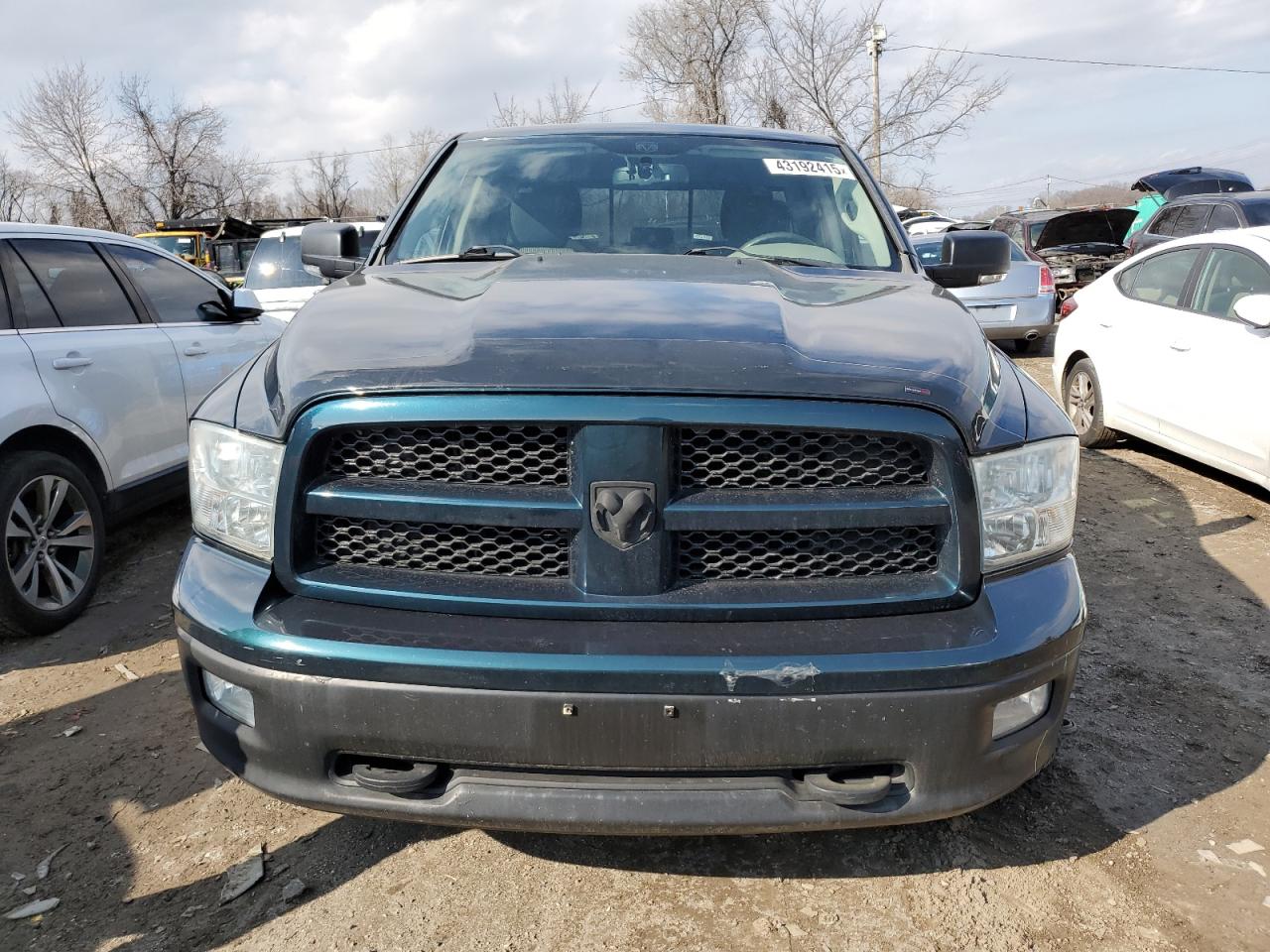 2011 Dodge RAM VIN 1D7RV1GT8BS672190 Copart auction photo, undercarriage / side damage thumbnail 5
