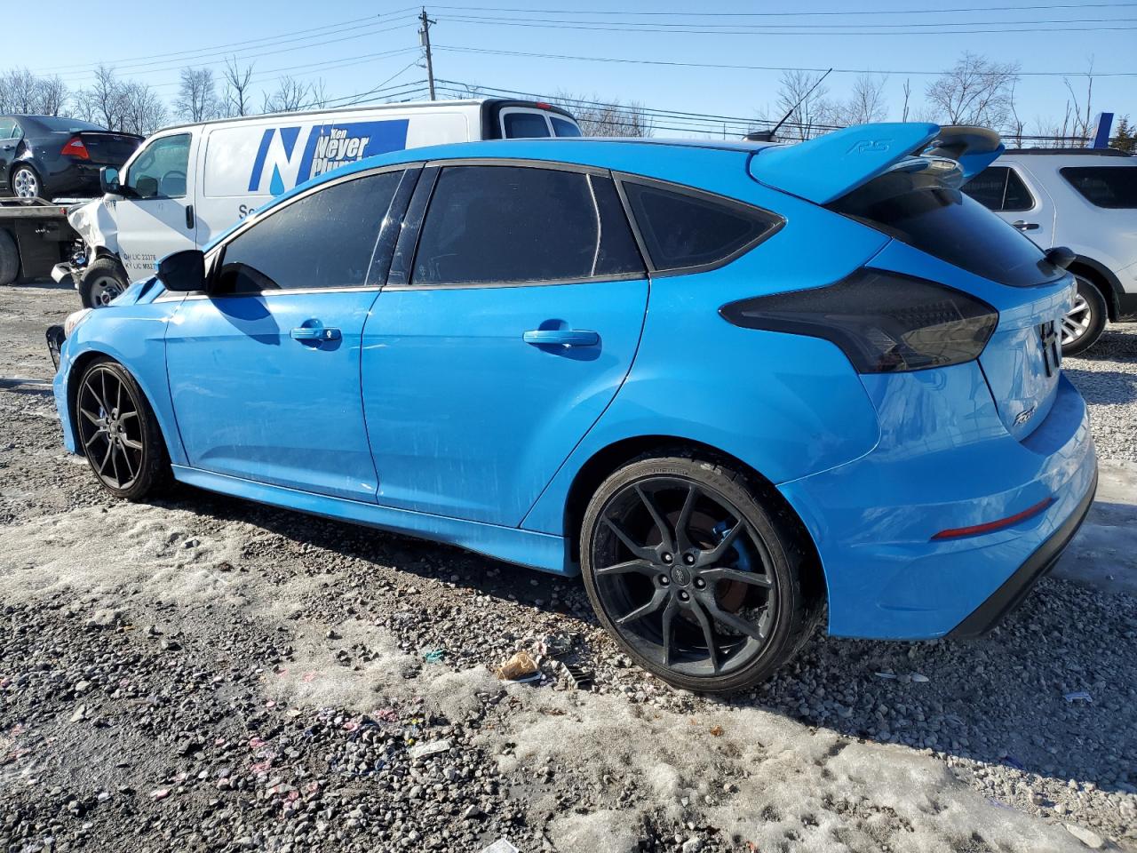 2017 Ford Focus VIN WF0DP3TH5H4125920 Copart auction photo, front end damage thumbnail 2