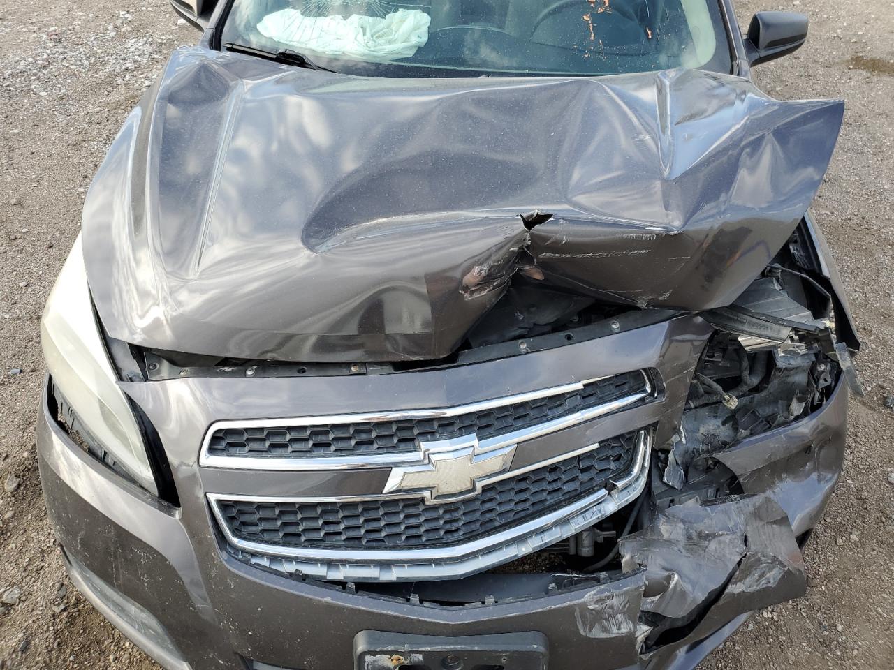 2013 Chevrolet Malibu VIN 1G11B5SA8DF133036 Copart auction photo, front end / hail damage thumbnail 11