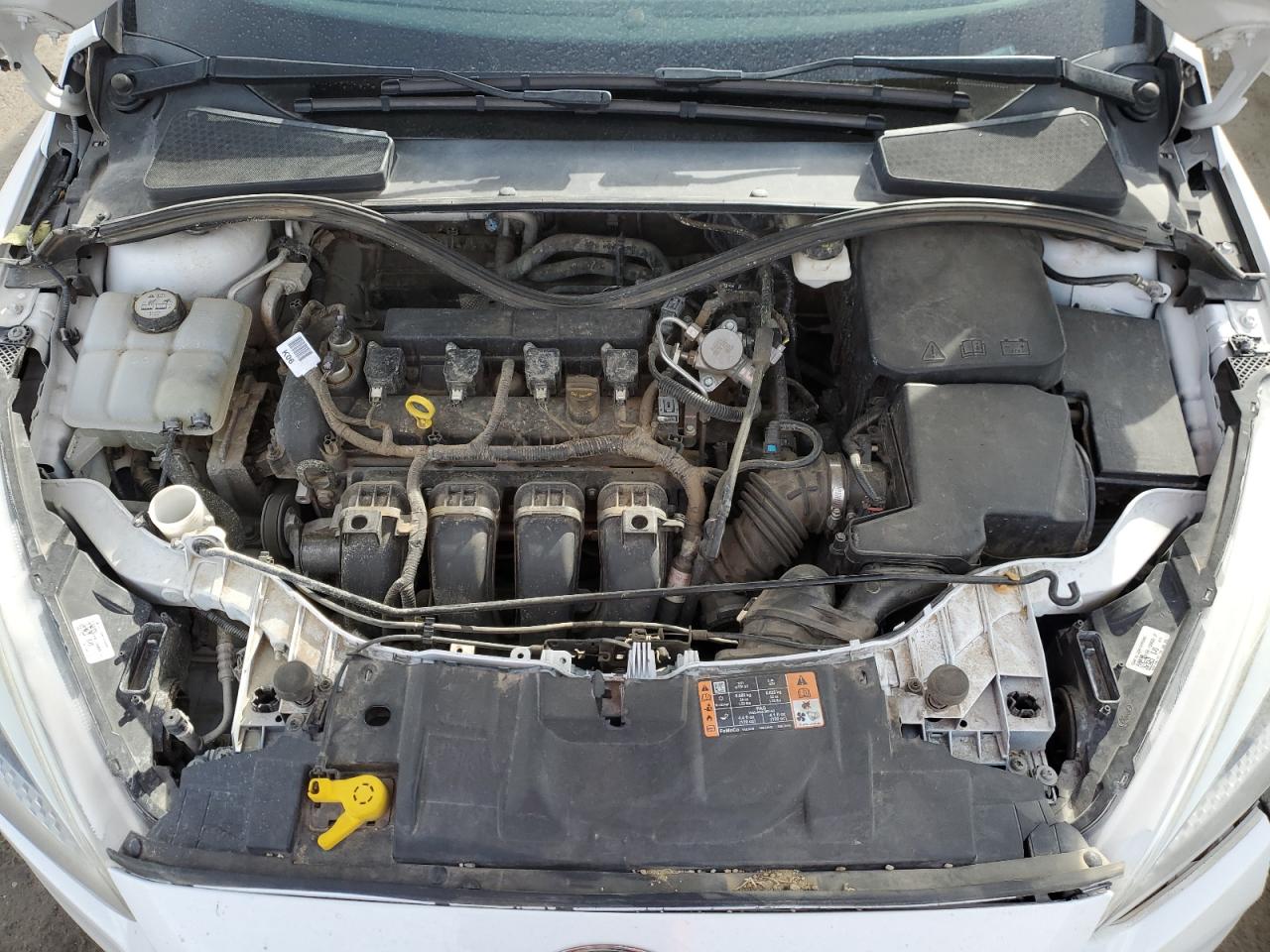 2017 Ford Focus VIN 1FADP3E26HL329231 Copart auction photo, front end damage thumbnail 11