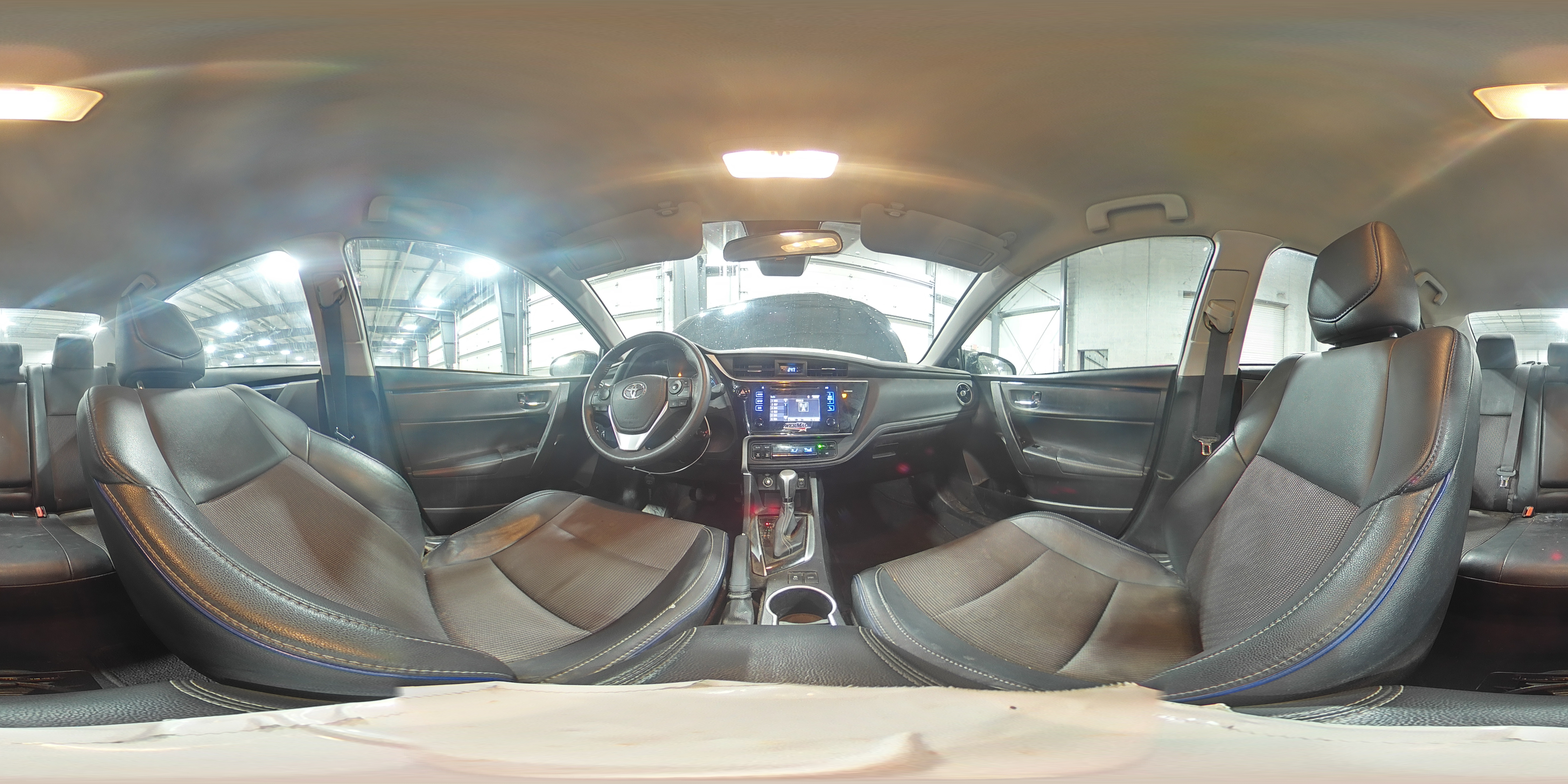 2017 Toyota Corolla VIN 2T1BURHE9HC870347 Copart auction photo, front end / hail damage thumbnail 15