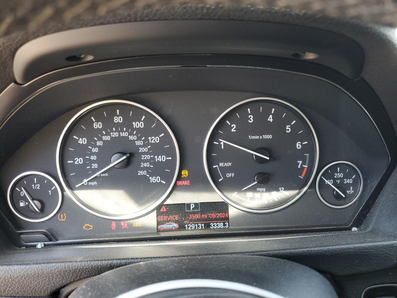 2015 BMW 3er VIN WBA3A5G5XFNP34503 Copart auction photo, side / undercarriage damage thumbnail 9