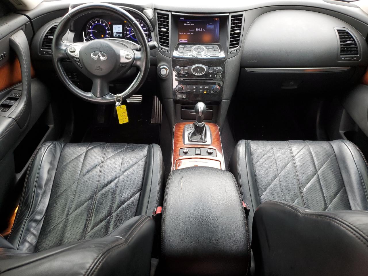 2013 Infiniti FX VIN JN8CS1MWXDM172969 Copart auction photo, front end / minor dent/scratches damage thumbnail 8