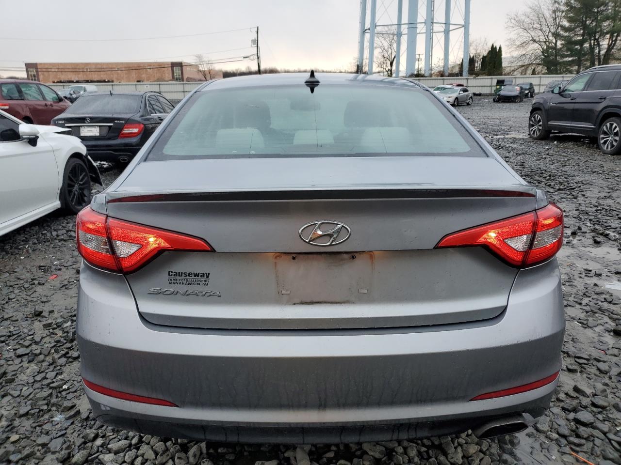 2015 Hyundai Sonata VIN 5NPE24AF6FH171499 Copart auction photo, front end damage thumbnail 6