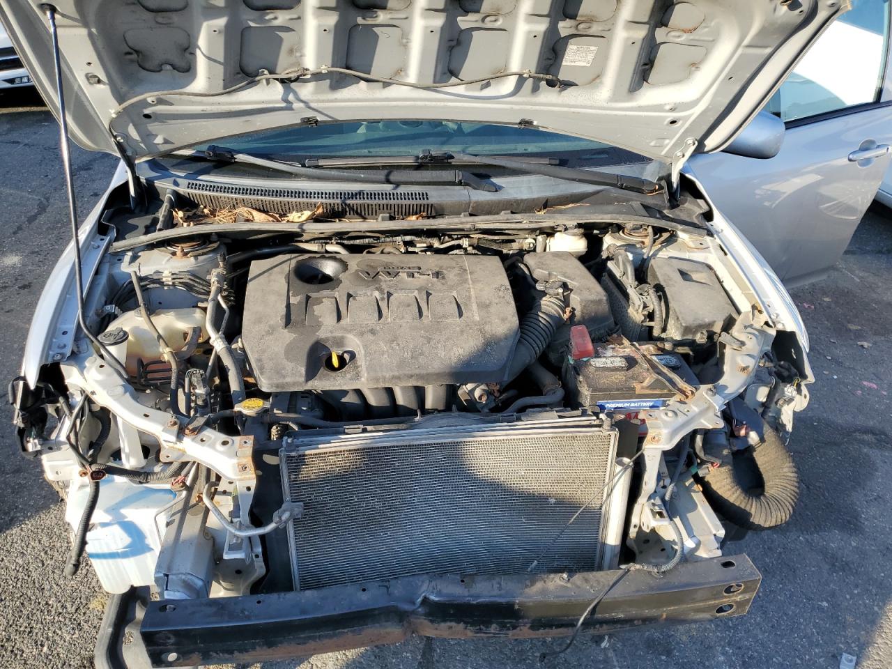 2012 Toyota Corolla VIN 2T1BU4EE4CC914075 Copart auction photo, front end damage thumbnail 11