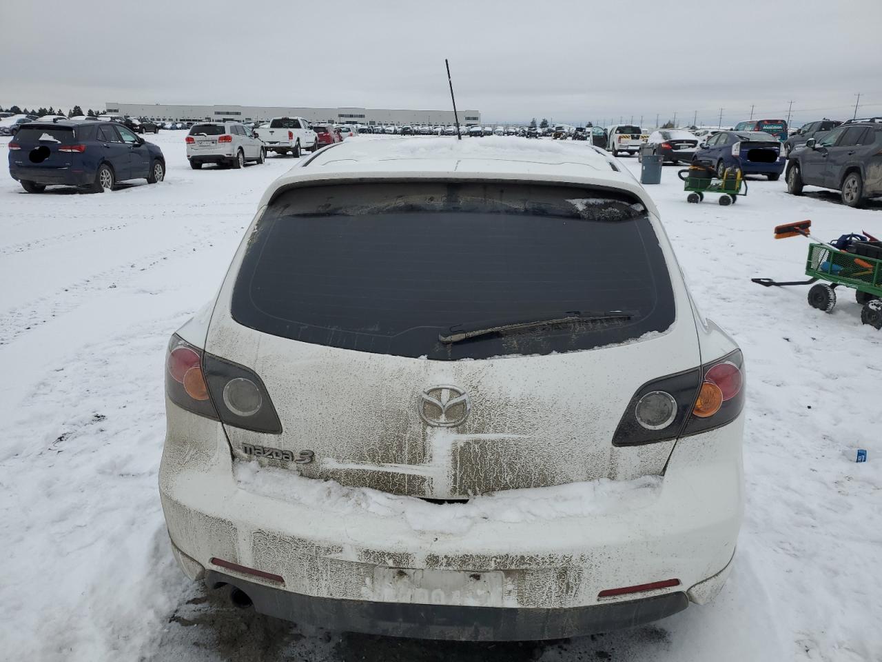 2004 Mazda 3 VIN JM1BK143941189261 Copart auction photo, front end damage thumbnail 6