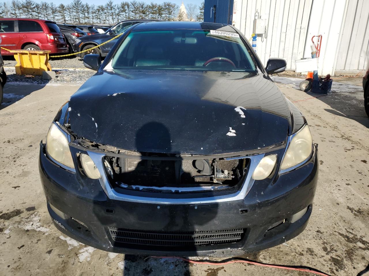 2008 Lexus GS VIN JTHCE96SX80014039 Copart auction photo, front end / rear end damage thumbnail 5