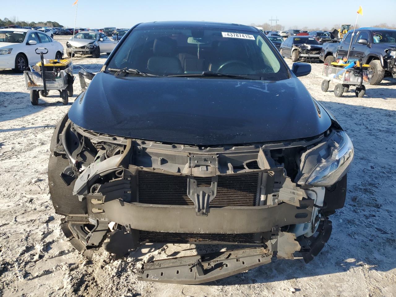 2019 Chevrolet Malibu VIN 1G1ZD5ST8KF115776 Copart auction photo, front end damage thumbnail 5