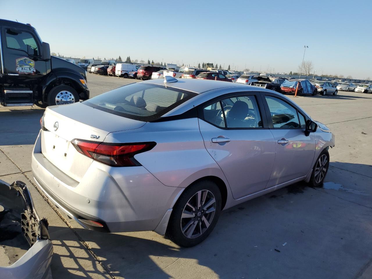 2021 Nissan Versa VIN 3N1CN8EV4ML904592 Copart auction photo, front end damage thumbnail 3