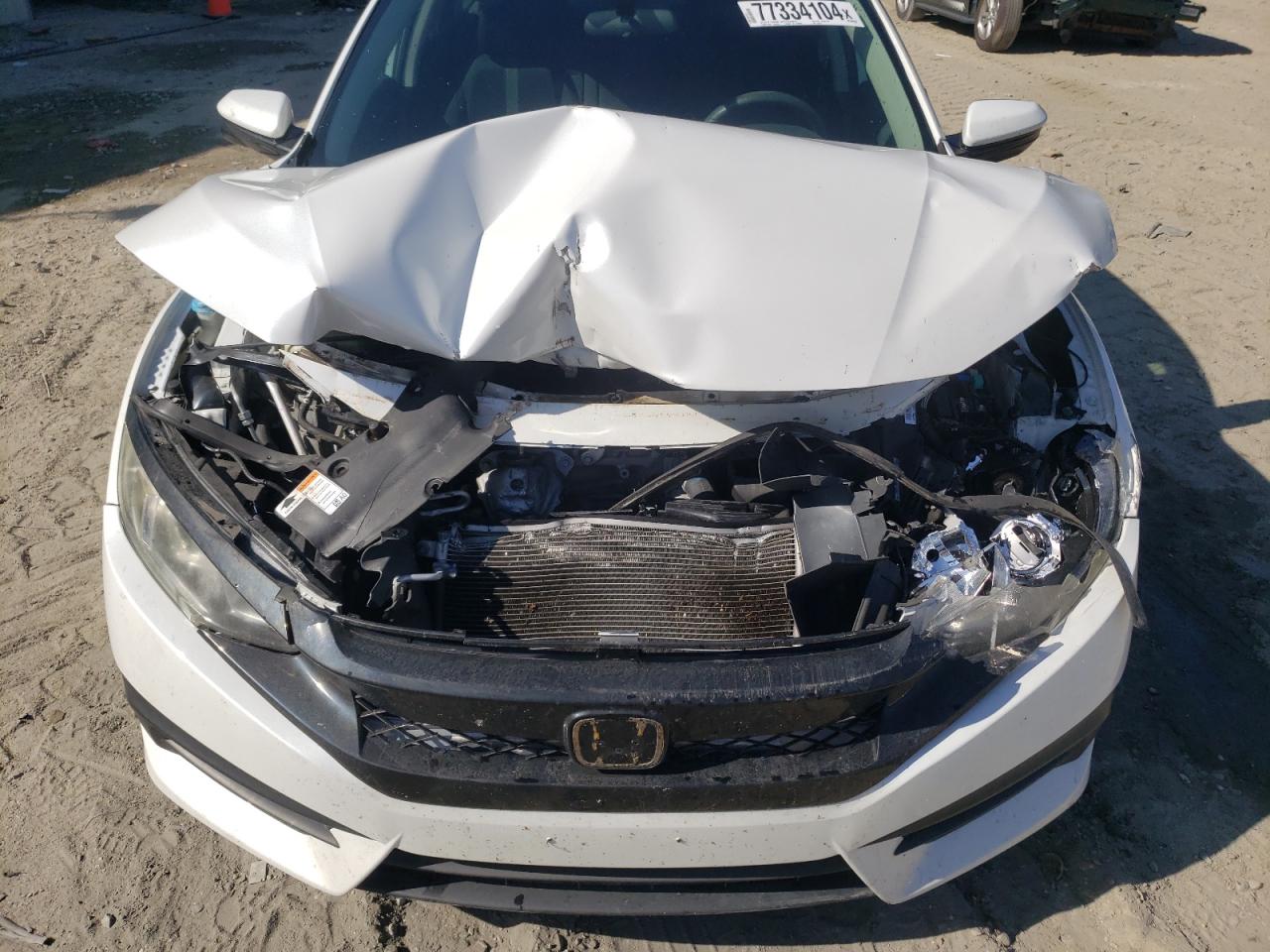 2016 Honda Civic VIN 19XFC2F73GE239173 Copart auction photo, front end / minor dent/scratches damage thumbnail 11