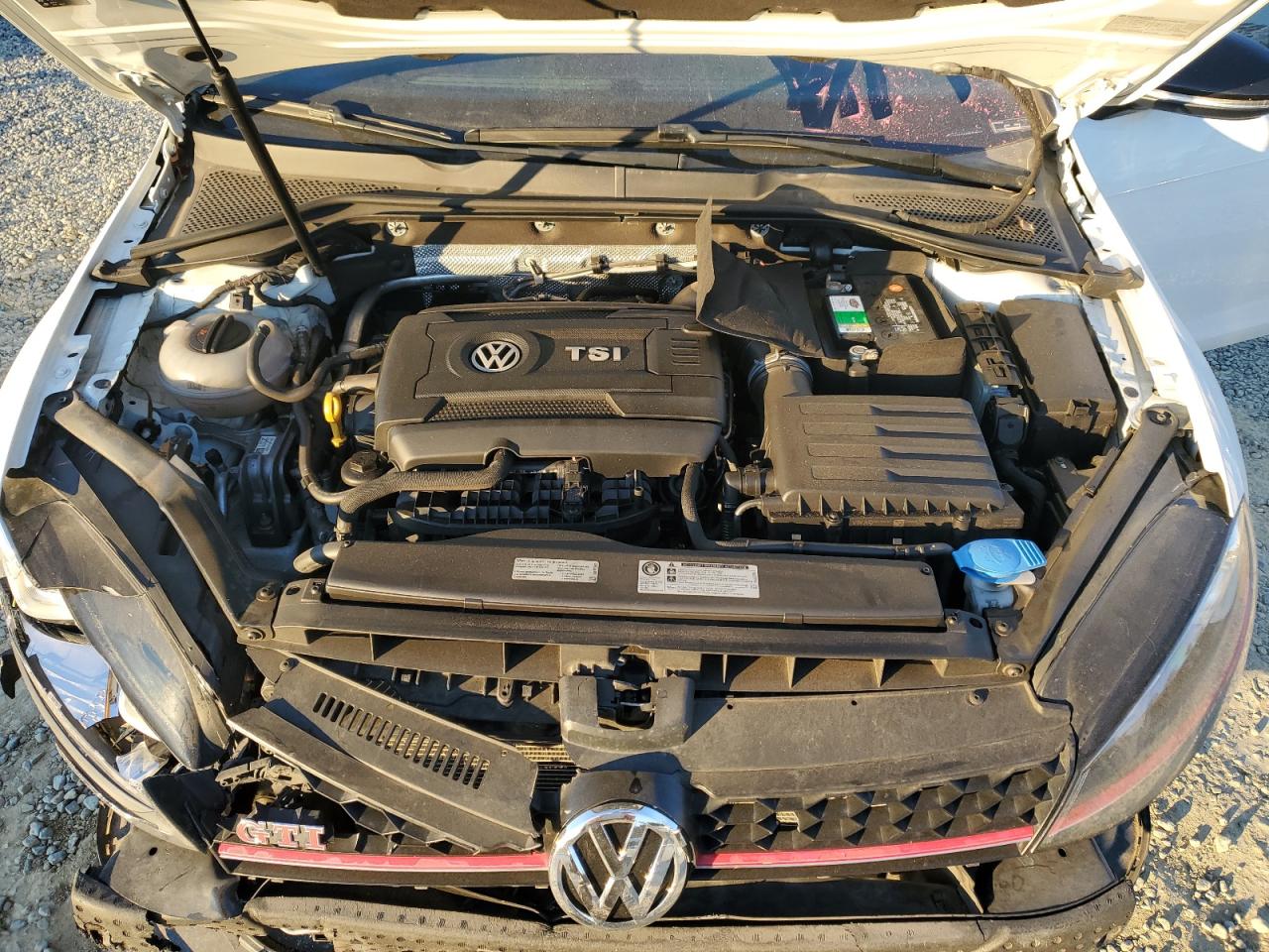 2017 Volkswagen GTI VIN 3VW547AU4HM052273 Copart auction photo, front end damage thumbnail 11